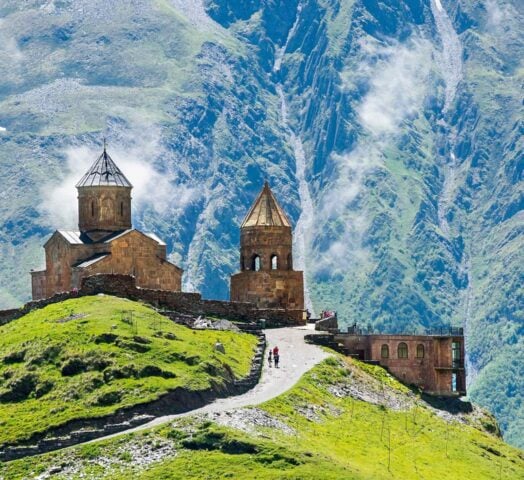 Gergeti Trinity Church in Georgia