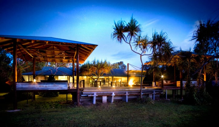 Exterior view, Bamurru Plains Camp, North West Australia