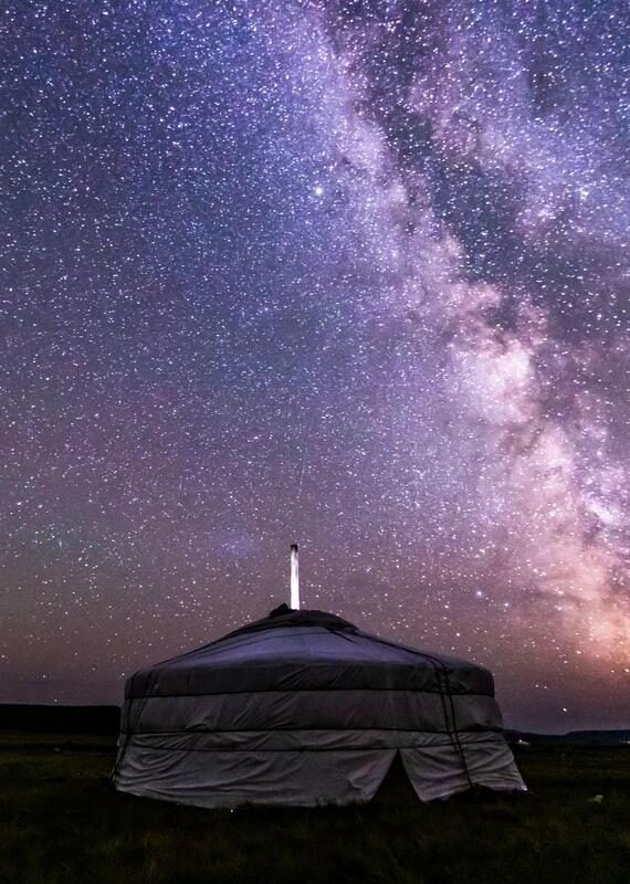 Stargazing in Mongolia's Gobi Desert